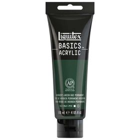 Liquitex Basics Hookers Green 118 ml Kumaş Boyası