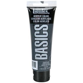 Liquitex Basics Ivory Black 118 ml Kumaş Boyası