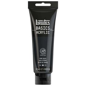 Liquitex Basics Ivory Black 118 ml Kumaş Boyası
