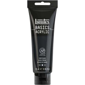 Liquitex Basics Ivory Black 118 ml Kumaş Boyası