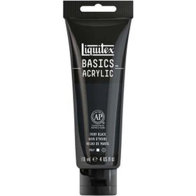 Liquitex Basics Ivory Black 118 ml Kumaş Boyası