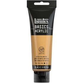 Liquitex Basics Naples Yellow 118 ml Kumaş Boyası