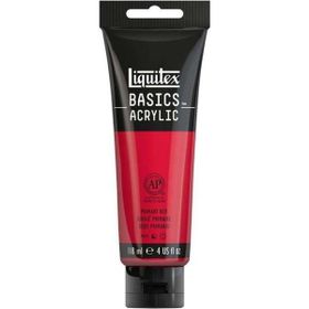 Liquitex Basics Primary Red 118 ml Kumaş Boyası
