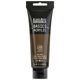 Liquitex Basics Raw Umber 118 ml Kumaş Boyası