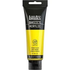 Liquitex Primary Yellow 410 141024 118 ml Basics Akrilik Boya