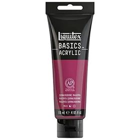 Liquitex Quinacridone Magenta 114 141043 118 ml Basics Akrilik Boya