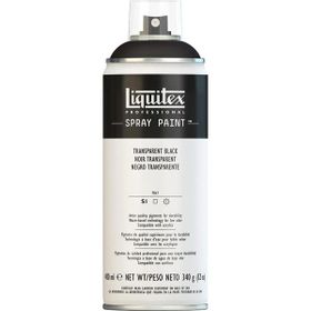 Liquitex Transparent Black 400 ml Akrilik Sprey Boya