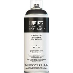 Liquitex Transparent Black 400 ml Akrilik Sprey Boya
