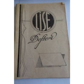 LISE DEFTERI - ALI HIKMET