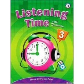 LISTENING TIME 3 WITH DICTATION +MP3 CD - JENNA MYERS;JIN ZETER