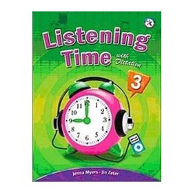 LISTENING TIME 3 WITH DICTATION +MP3 CD - JENNA MYERS;JIN ZETER