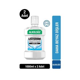 Listerine 2x1000 ml Advanced White Hafif Tat