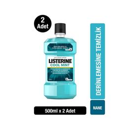Listerine 2x500 ml Cool Mint Ağız Bakım Suyu
