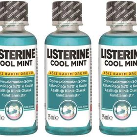 Listerine 3x95 ml Cool Mint Ağız Bakım Suyu