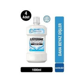 Listerine 4x1000 ml Advanced White Hafif Tat