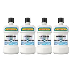 Listerine 4x1000 ml Advanced White Hafif Tat
