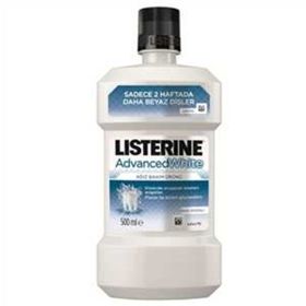 Listerine 500 ml Advanced White Diş Beyazlatıcı Gargara