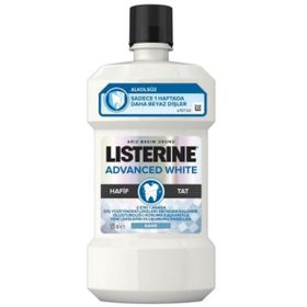 Listerine 500 ml Advanced White Hafif Tat