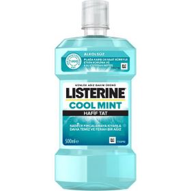 Listerine 500 ml Cool Mint Hafif Tat Alkolsüz Ağız Bakım Suyu