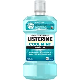 Listerine 500 ml Cool Mint Hafif Tat Alkolsüz Ağız Bakım Suyu