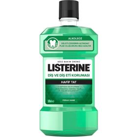 Listerine 500 ml Ferah Nane Diş Eti Bakımı İçin Hafif Tat Ağız Gargarası