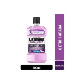 Listerine 500 Ml Total Care Hafif Nane Alkolsüz Ağız Bakım Suyu