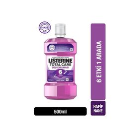 Listerine 500 Ml Total Care Hafif Nane Alkolsüz Ağız Bakım Suyu