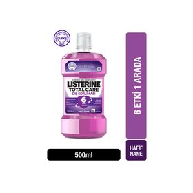 Listerine 500 Ml Total Care Hafif Nane Alkolsüz Ağız Bakım Suyu