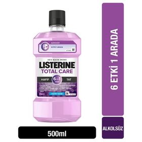 Listerine 6 Etki 1 Arada Zero 500 ml Ağız Suyu
