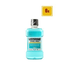 Listerine 6'lı Cool Mint 250 ml Ağız Bakım Suyu