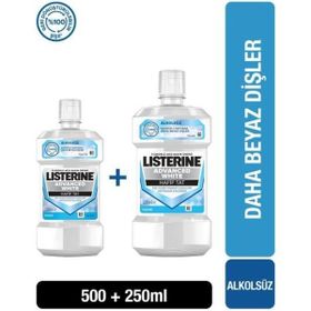 Listerine Advanced White 250+500 ml Ağız Bakım Suyu