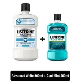 Listerine Advanced White 500 ml 250 ml Listerine Cool Mint