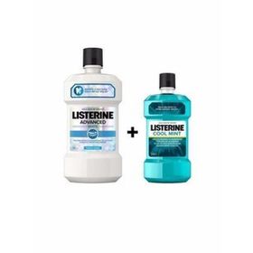 Listerine Advanced White 500 ml 250 ml Listerine Cool Mint