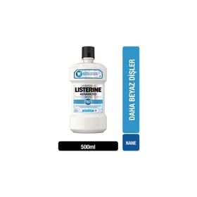 Listerine Advanced White Diş Beyazlatıcı 2x500 ml Ağız Bakım Suyu