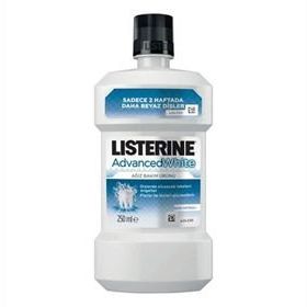 Listerine Advenced White 250 ml Beyazlatıcı Ağız Gargarası