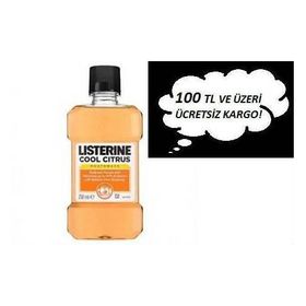 Listerine Cool Citrus 250 ml Ağız Bakım Suyu