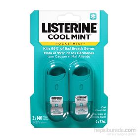 Listerine Cool Mint 2'li Ağız Spreyi