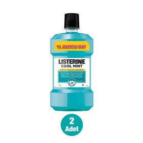 Listerine Cool Mint 2x1000 ml Ağız Bakım Suyu