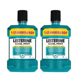 Listerine Cool Mint 2x1000 ml Ağız Bakım Suyu