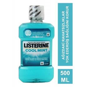 Listerine Cool Mint 500 ml Derinlemesine Temizlik Ağız Gargarası