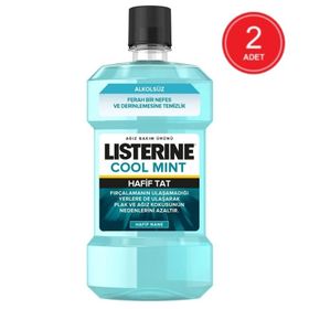 Listerine Cool Mint Hafif Tat 2x500 ml Ağız Bakım Suyu