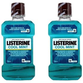 Listerine Cool Mint Nane 2x250 ml Ağız Bakım Suyu