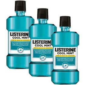 Listerine Cool Mint Nane 3x250 ml Ağız Bakım Suyu