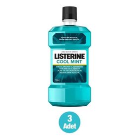 Listerine Cool Mint Nane 3x250 ml Ağız Bakım Suyu