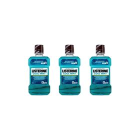 Listerine Cool Mint Nane 3x250 ml Ağız Bakım Suyu