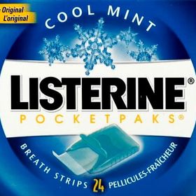 Listerine Cool Mint Pocketpaks Ağız Bakım Şeritleri