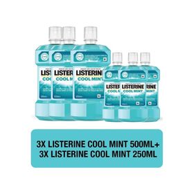Listerine Coolmint 3x500 ml Ağız Bakım