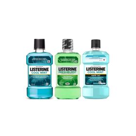 Listerine Fresh Burst Ferah Nane 3x250 ml Ağız Bakım Suyu
