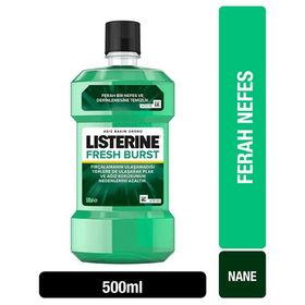 Listerine Fresh Yeşil 500 ml Ağız Bakım Suyu