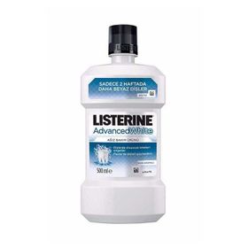 Listerine Mouthwash Advanced White 500 ml Ağız Gargarası